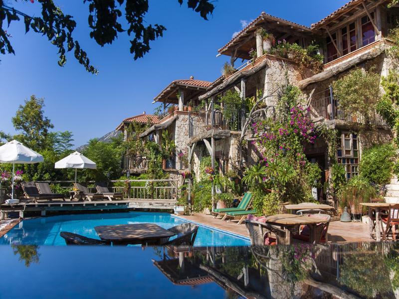 Fidanka Hotel Kalkan Esterno foto