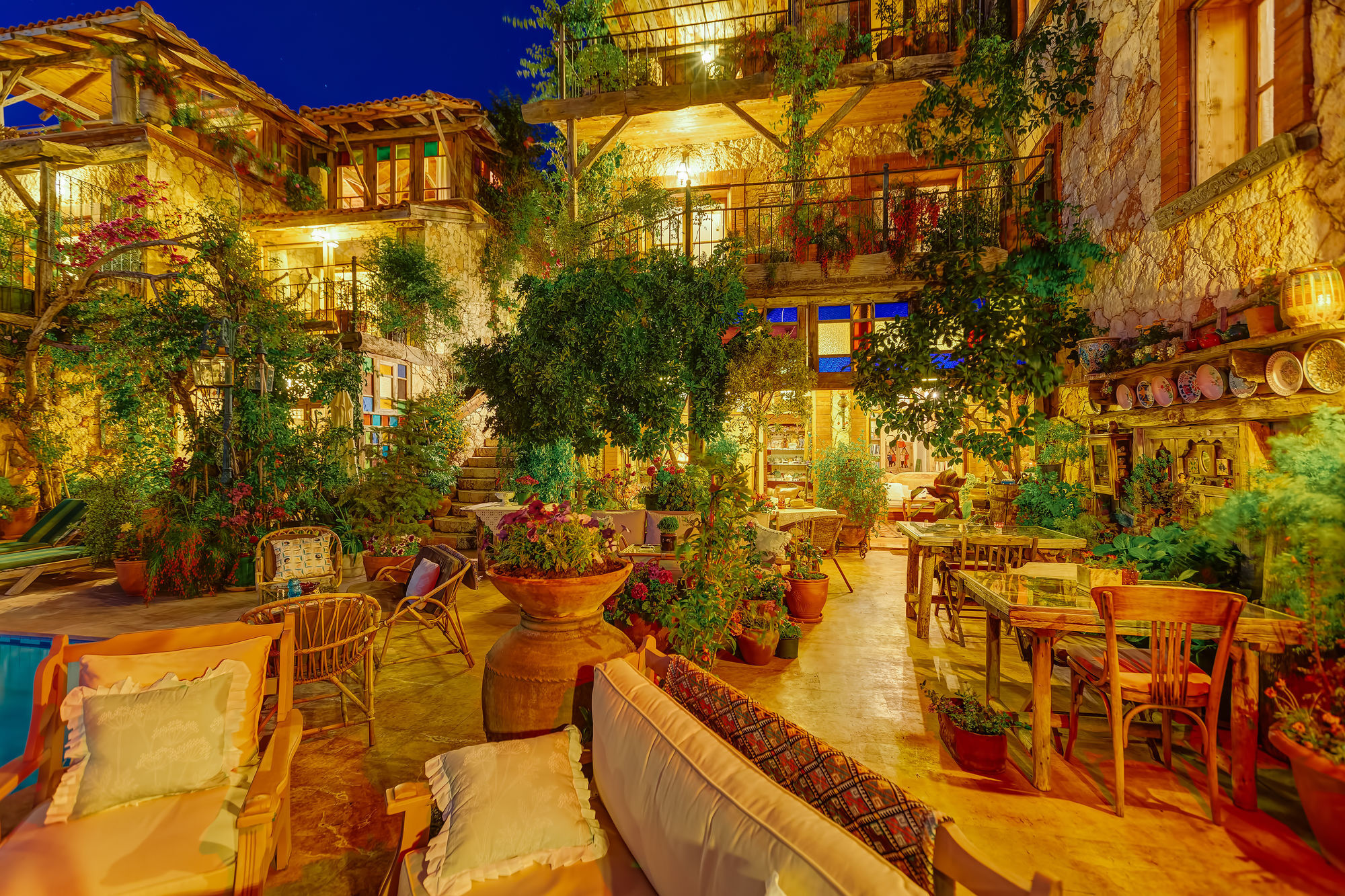 Fidanka Hotel Kalkan Esterno foto